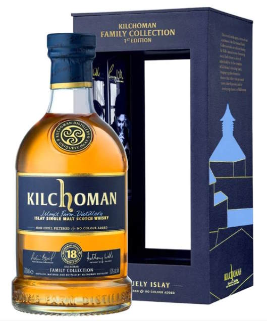 Kilchoman Family Casks Series 18 ans en fût de bourbon 50 ppm fortement tourbé 2026 0,7l 50%vol. Whisky #