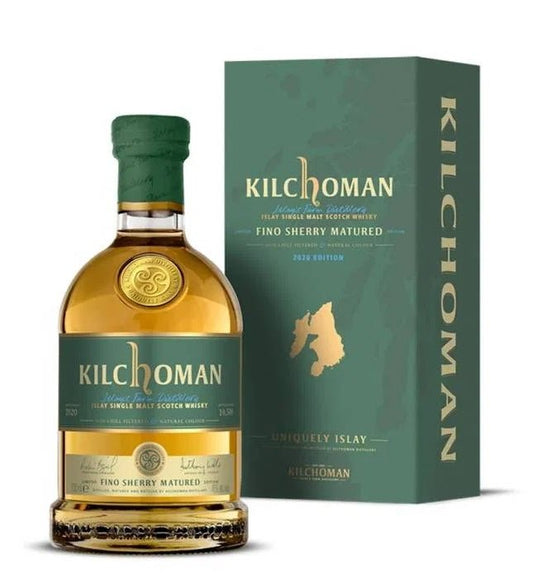 alt
Kilchoman Whisky 100% Fino Sherry Matured Cask Edition 2020 single Scotch whisky 0,7l 46 %