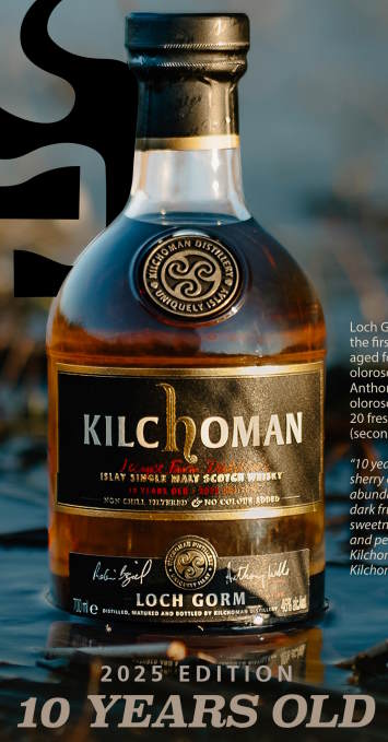 Kilchoman Loch Gorm 2025 sherry cask Islay single scotch whisky 0,7l 46 % vol.