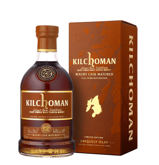 Kilchoman Maury Cask Matured 2026 0.7l 50 % scotch whisky limitiert Full - Term Maturation Limited Edition