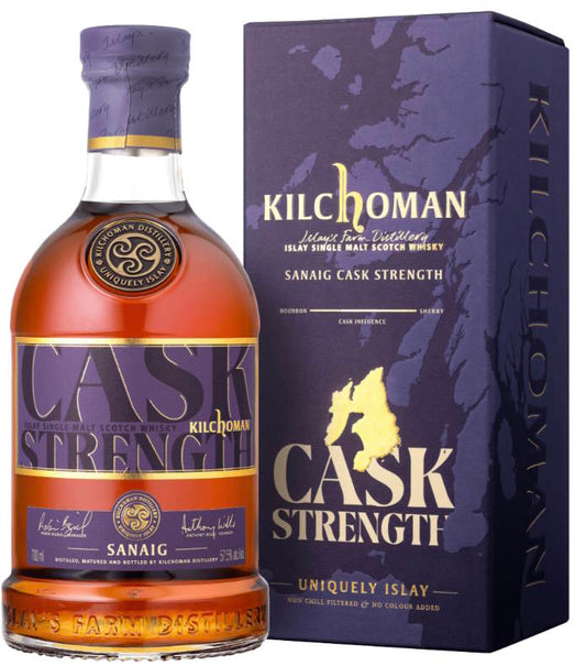 Kilchoman Sanaig cask strength dark batch 2 Edition 2026 0.7l 57,5 % scotch whisky limitiert dark batch