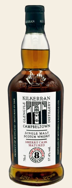 Kilkerran 8y Sherry 2024 Batch 10 cask strength 0,7l 57,4%vol. Campbeltown Limited Edition Fassstärke limitierte Edition