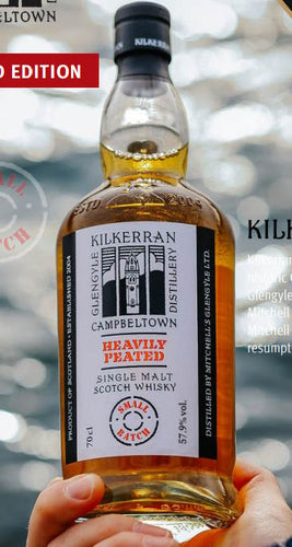 Kilkerran Heavily Peated 2024 Batch 11  0,7l 57,9 %vol. o.Dose Campbeltown Limited Edition 90 % Bourbon Casks, 10 % Sherry Casks  Cask Type: 90% Bourbon Casks & 10% Sherry Casks