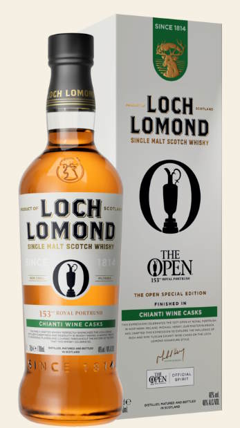 Loch Lomond 2025 The Open Special Edition Chianti Cask Finish 46 % Grain Whisky