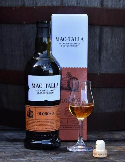 Mac-Talla Oloroso cask limited edition cask strength Whisky Islay single malt 0,7l 54,8% vol. mit GP Morrison 7y  limitiert
