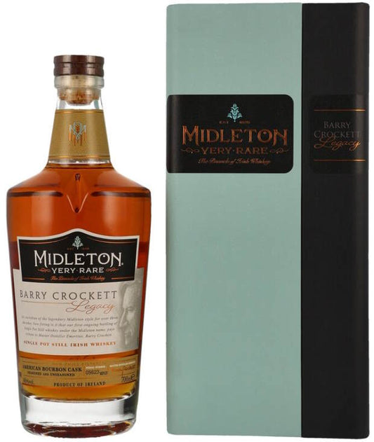 Midleton Barry Crockett Legacy 2023 Très rare 0,7l 46% vol. whisky irlandais