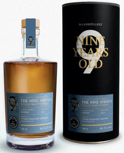 The Nine Springs 9y Pineau des Charentes single cask  Whisky 0,5l 58,2% vol. Eichsfeld