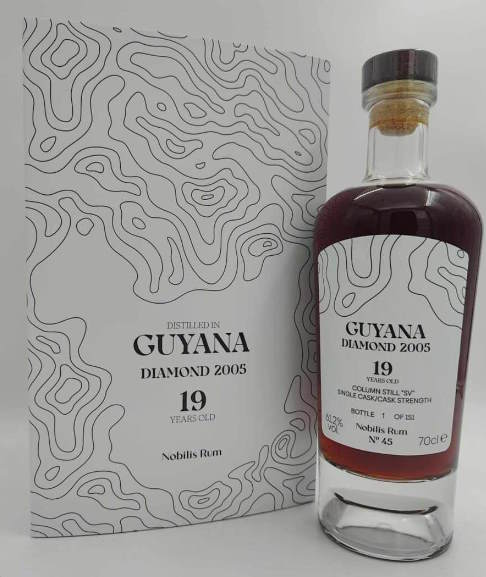 Nobilis Guyana Diamond 2005 SV 0,7l #45 61,4%vol. single cask rum