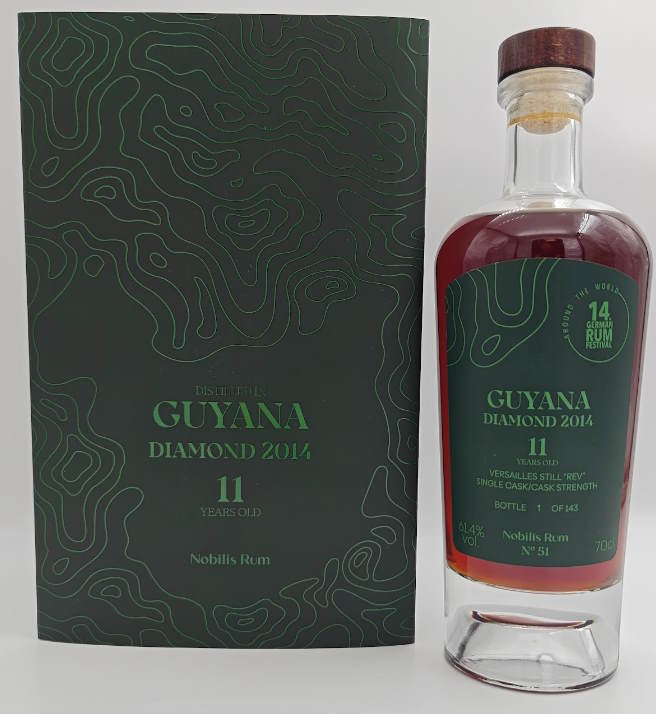 Nobilis Guyana Diamond 2014 REV 11y GRF 0,7l 51 61,4%vol. single cask rum
