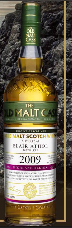 Blair Athol single cask 2009 2023 14Y Highland 50% vol. 0,7l Whisky Hunter Laing hl20020