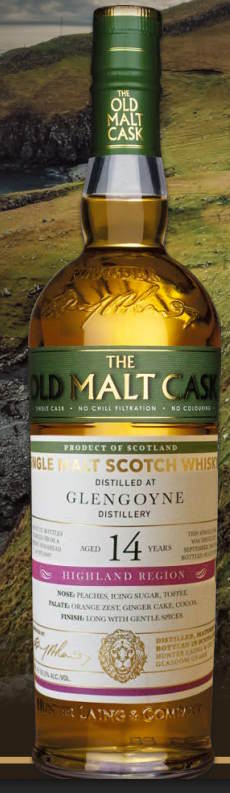 Glengoyne single cask 2008 2023 14Y Highland 50% vol. 0,7l Whisky Hunter Laing hl20097