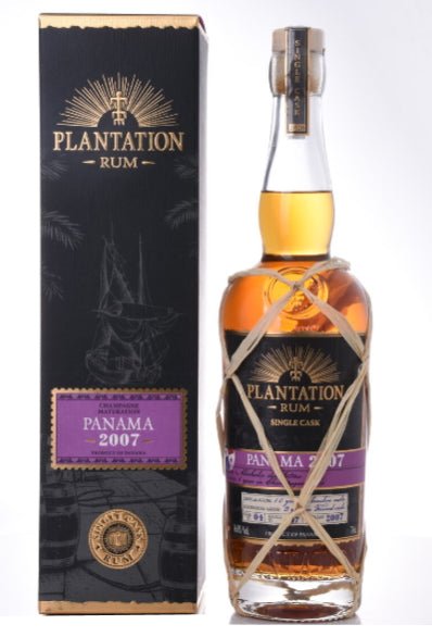 Plantation Rum Panama 2007 0.7l 46% vol. Champagne single cask cask strength special edition limited