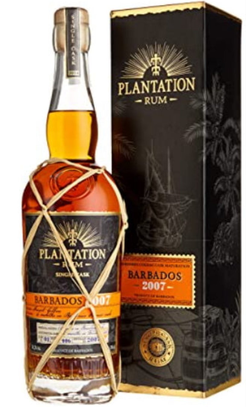 Plantation Barbados 2007 2018 Borderies Cognac Finish XO 0,7l 58,5% vol. single cask Rum bs
