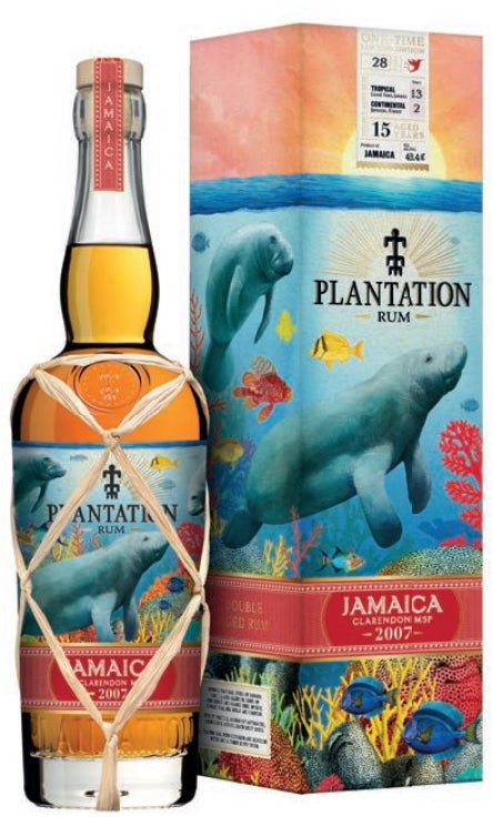 Plantation Jamaica one time MSP 2007 2021 distillerie Clarendon 0,7l 48,4% vol. rhum édition limitée