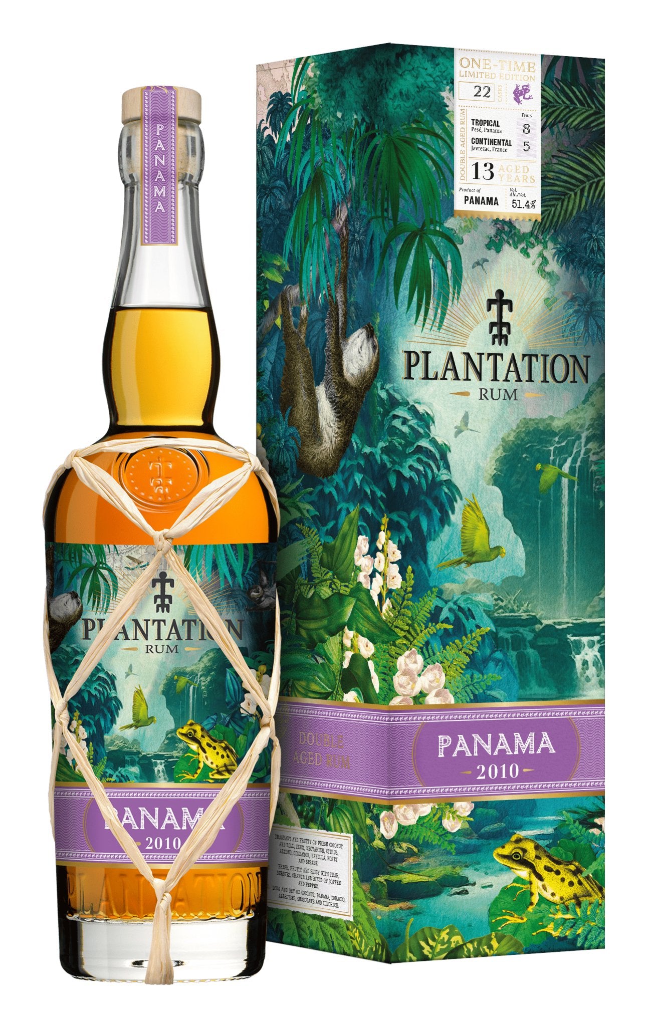Plantation one time Panama 2010 Terravera 2023 0,7l 51,4% vol. édition limitée Rhum édition spéciale limitée - inn-out-shop