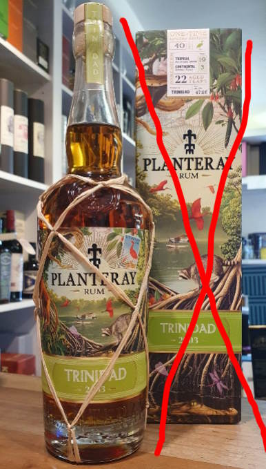 Planteray one time Trinidad + BEZ DÁRKOVÉHO BALENÍ + TDL 2003 2025 0,7l 47,78 % vol. limitovaná edice Rum Plantation