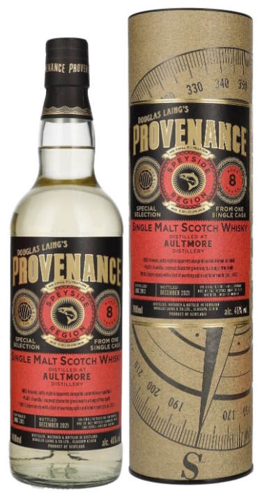 Aultmore 8Y single cask 2013 20xx Provenance 46% vol. 0,7l Whisky Butt 15417