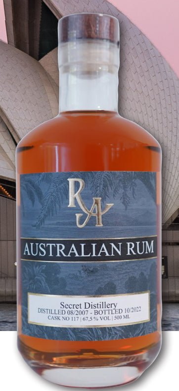 RA Rum Australian 2007 2022 Winter 0,5l 67,5% vol. singl cask Rum Artesanal Australien Limitiert auf 370