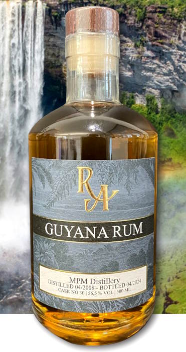 RA Guyana 2008 2024 16y MPM Dist. 0,5l 56,5%vol. #30 Single Cask Rum Artesanal