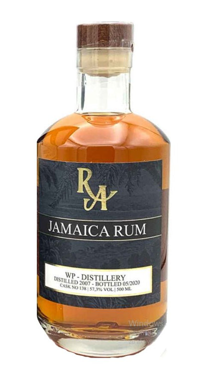 RA Jamaica 2007 2020 WP Worthy Park Islay finish #138 0,5l 57,3%vol. Rum Artesanal - inn-out-shop