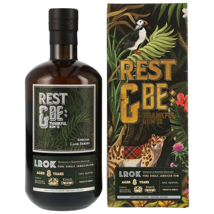 Hampden Single cask 2016 2024 LROK Jamaica Wu Dram Clan 0,7l #4 65% vol. Rest & Be Thankful rum