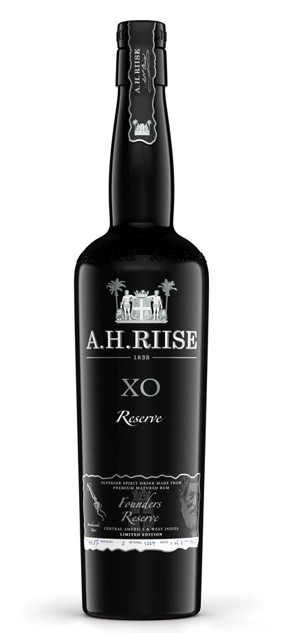 A.H.Riise XO Founders 2 bleu 2022 Réserve 0,7l 44,3% vol. Rhum limité - inn-out-shop