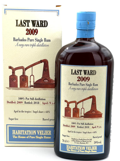 Velier Last Ward 2009 Barbados Mount Gay Rum 0,7l 59 %