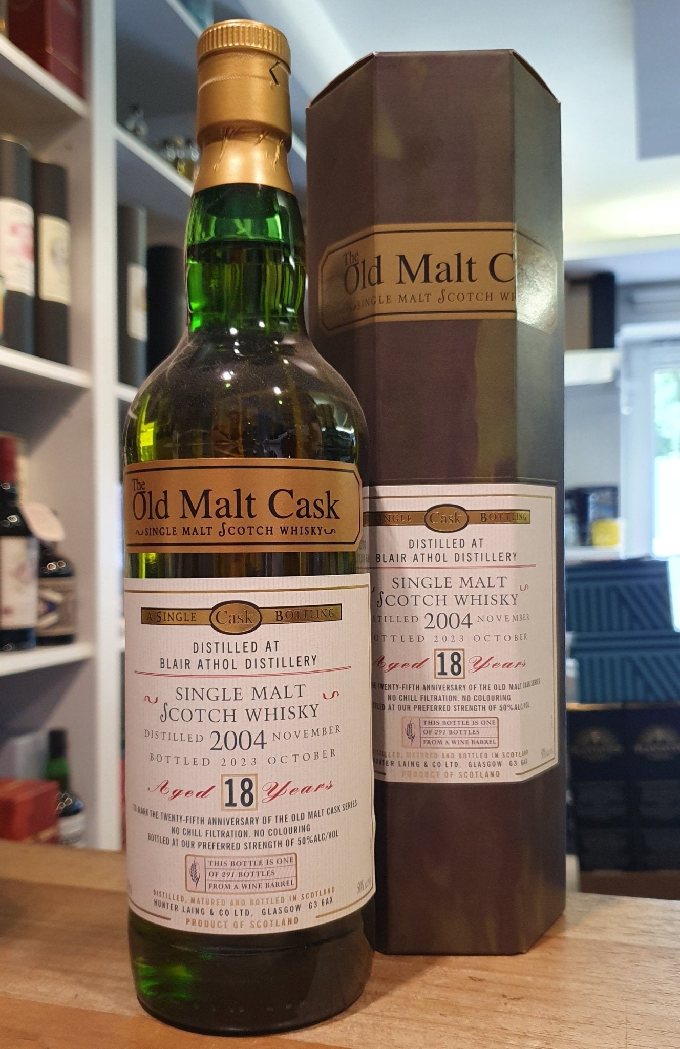 Blair Athol single cask 2004 2023 Wine Barrel 18Y Islay 50% vol. 0,7l old malt Whisky Hunter Laing hl