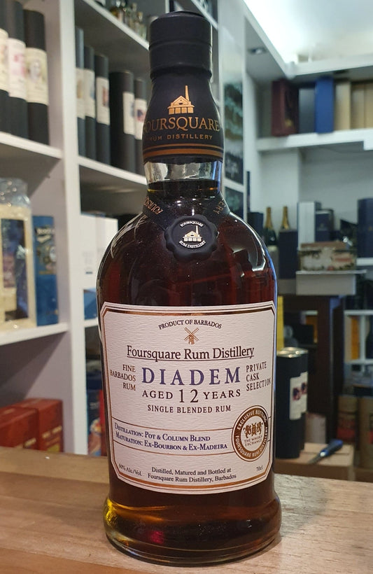 Foursquare Diadem 12 Madeira private cask Barbados 60% vol. 0,7l single blended Rum