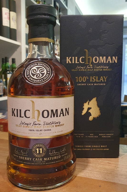 Kilchoman 11y 100% Islay Oloroso Sherry Full Maturation Casks Edition 0.7l 50% limited Scotch whisky