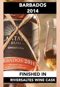 Plantation Barbados 2014 2023 Rivesaltes Finish XO 0,7l 47,9 % vol. single cask Rum EX