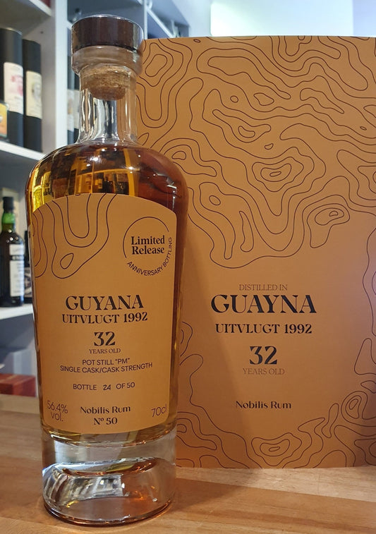 Nobilis Guyana Uitvlugt 1992 Pot Still PM 0,7l 50 32y 56.4% vol.single cask rum