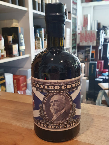 Maximo Gomez Single cask 2025 Rum Islay Laphroaig fass gel. 48% vol. 0,5l