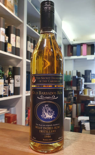 Barbados 1986 WIRD The Secret Treasures 0,7 l 40% vol. 0,7l Rum