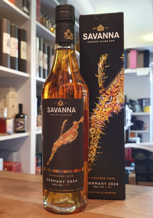Savanna single cask 2013 2024 unshared Cognac cask Reunion Rhum 49,8 % vol. 0,5l rum #778