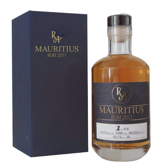 RA Mauritius 2017 2025 0,5l 56,5% vol. single cask Rum 388 Artesanal