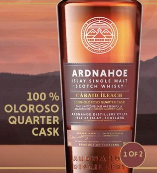 Ardnahoe Càraid Ìleach 100 % Oloroso - Quarter Casks German Exclusive Edition No. 1 whisky 0,7l 50 % vol.