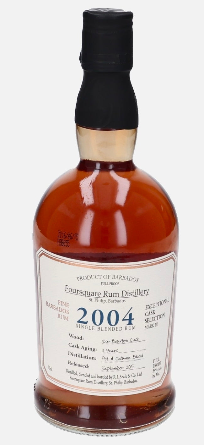 Foursquare 2004 Barbados III 50% vol. 0,7l ecs Rum