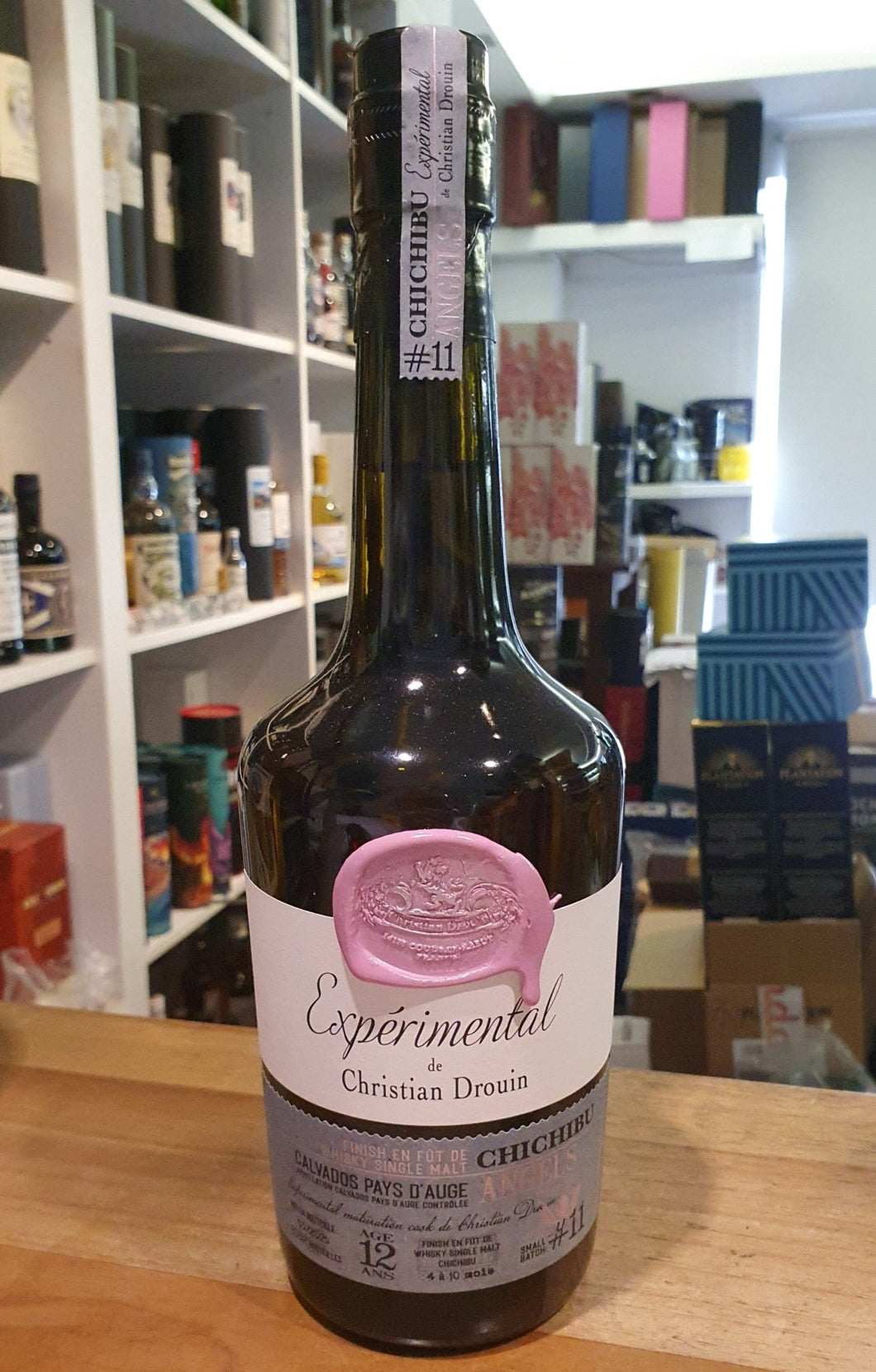 Christian Drouin 12y 2025 Chichibu cask Angels Calvados Experimental 0,7l 50,4% vol.11