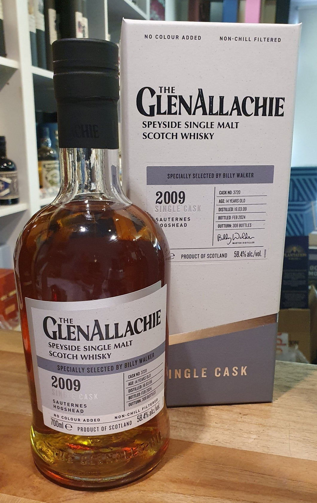 Glenallachie 2009 2024 Sauternes HH cask 58,4 % vol. 0,7l Single Malt Whisky 14y 3720