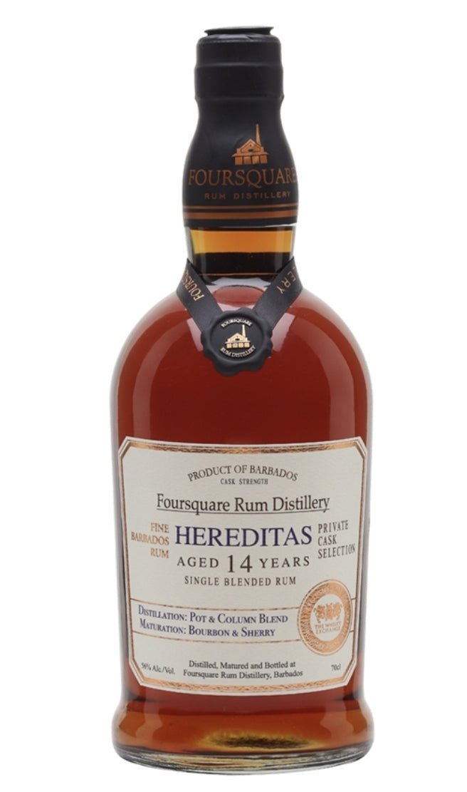 Foursquare Hereditas TWE exclusive 14y Barbados Rum 56% vol. 0,7l limitiert limited