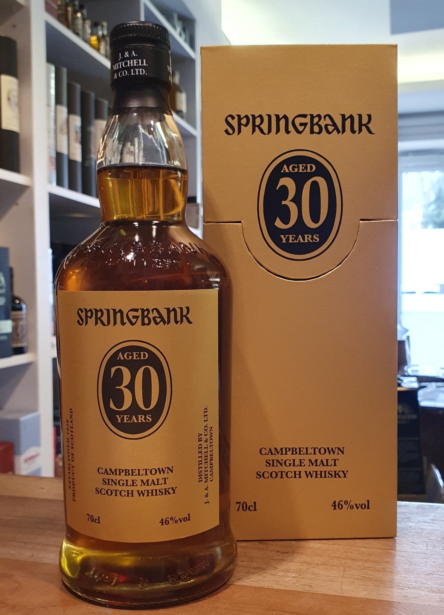 Springbank 30y 2025 0,7l 46% vol. Campbeltown whisky Limited Edition