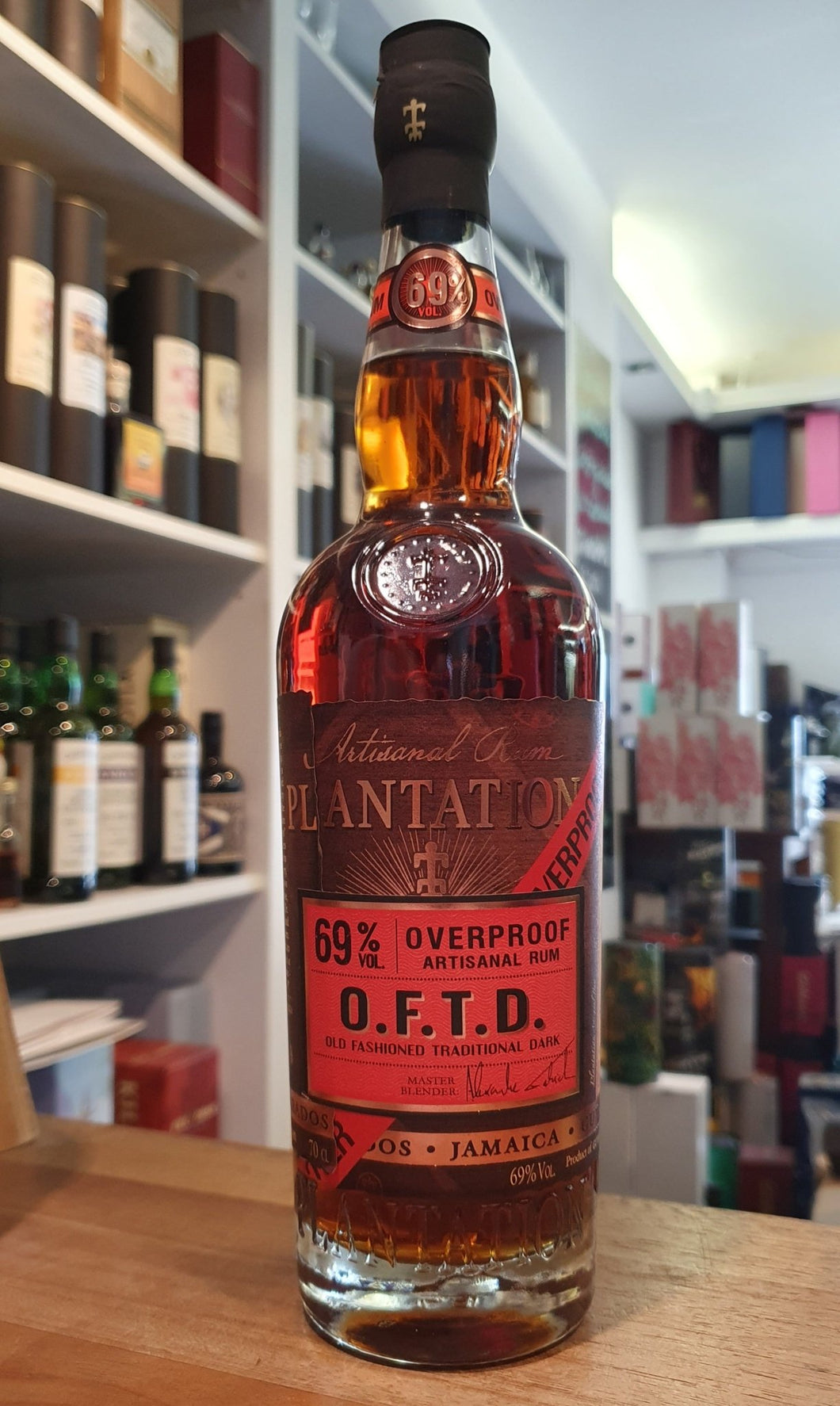 Plantation Overproof Artisanal Rum 69% 0,7 l rum Planteray