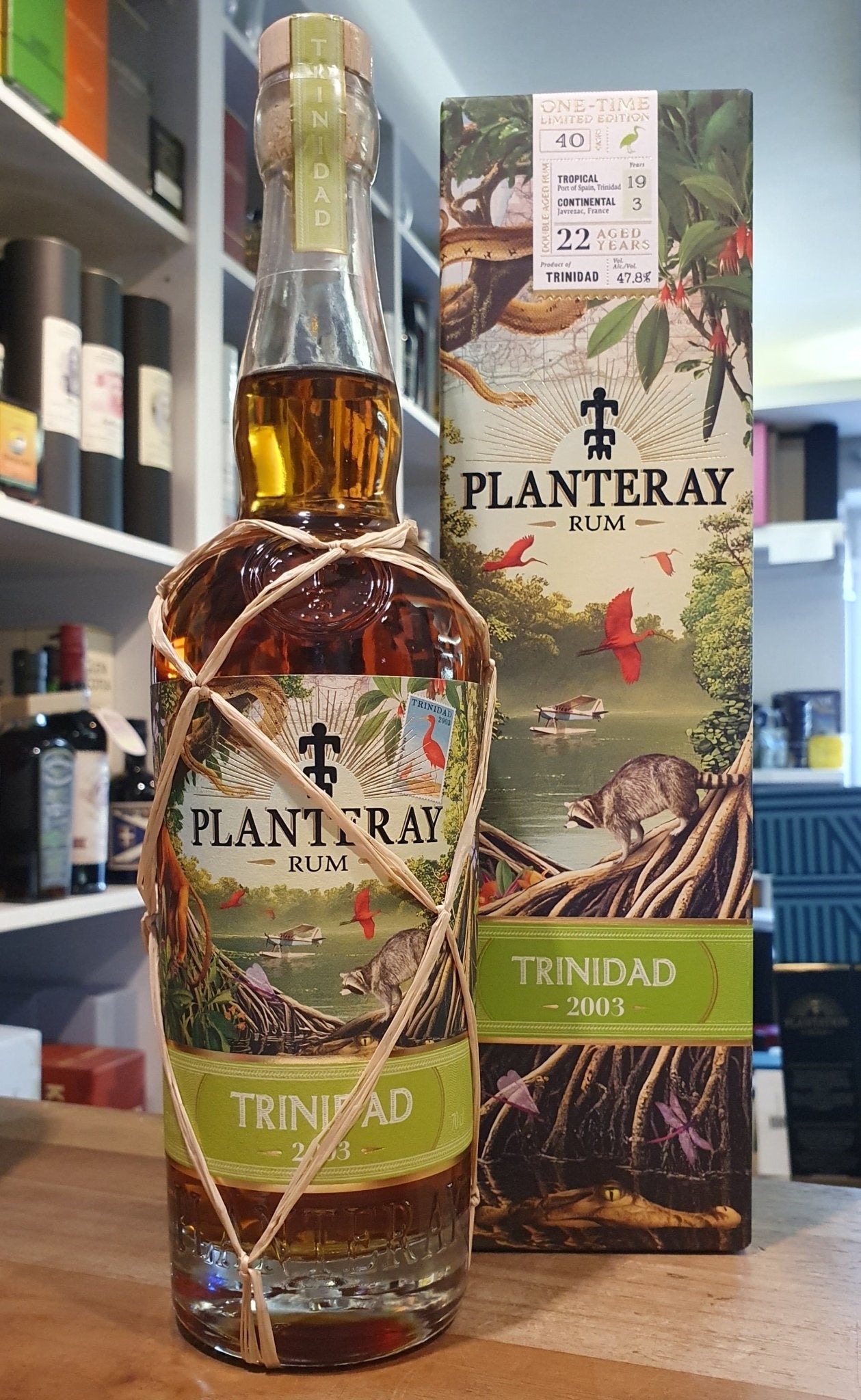Planteray one time Trinidad TDL 2003 2025 0,7l 47,8 % vol. Limited Edition Rum Plantation
