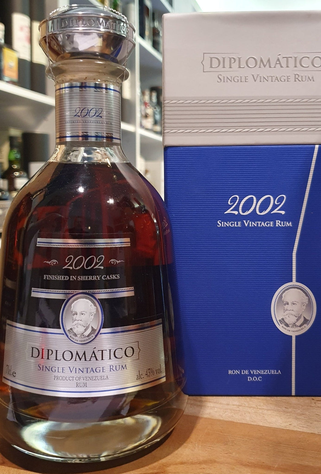 Diplomatico Single Vintage 2002 0,7l 43%vol. Venezuela