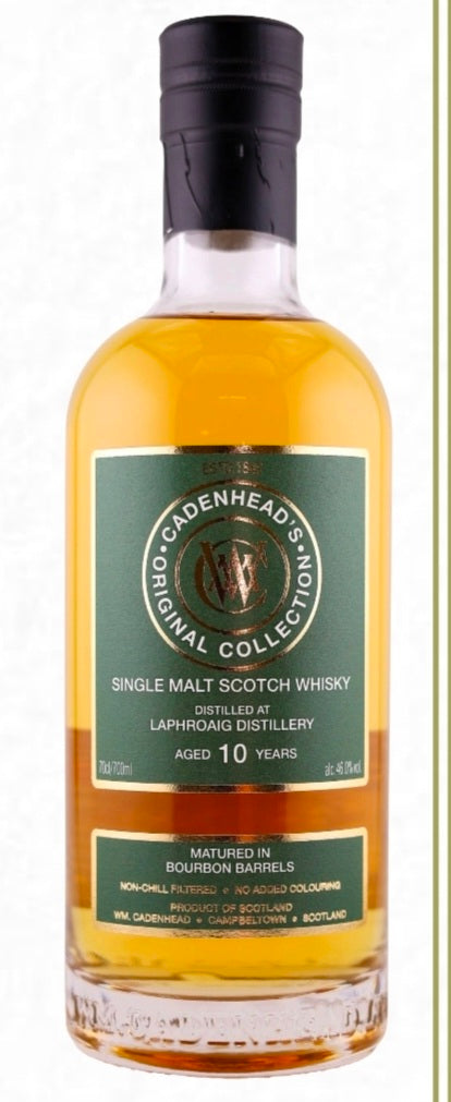 Cadenhead Laphroaig 10 2026 bourbon cask