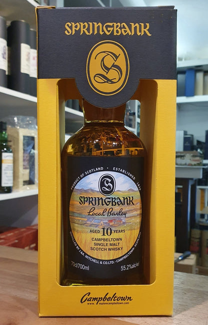 Springbank Local Barley 10y 2025 NEU 0,7l 55,2 % vol. Whisky