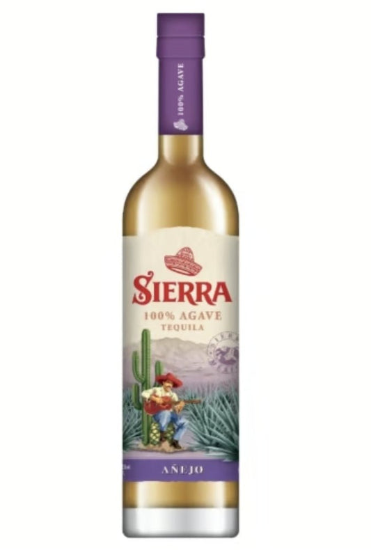 Sierra Anejo 100% Agave Tequila 0,7l 40% vol.