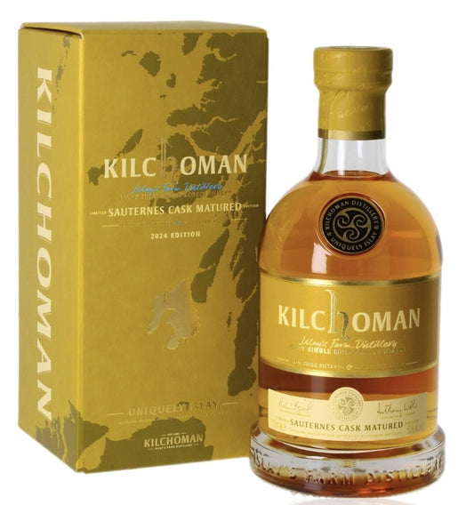 Kilchoman 2024 Sauternes cask full maturation edition 0.7l 50% limited Scotch whisky