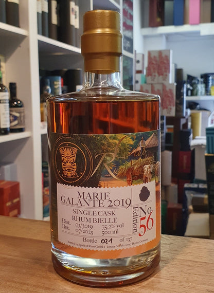 Rumclub Edition 56 Bielle Marie Galante 2019 75,2% 0,5L Rhum Agricole rum club Private Selection